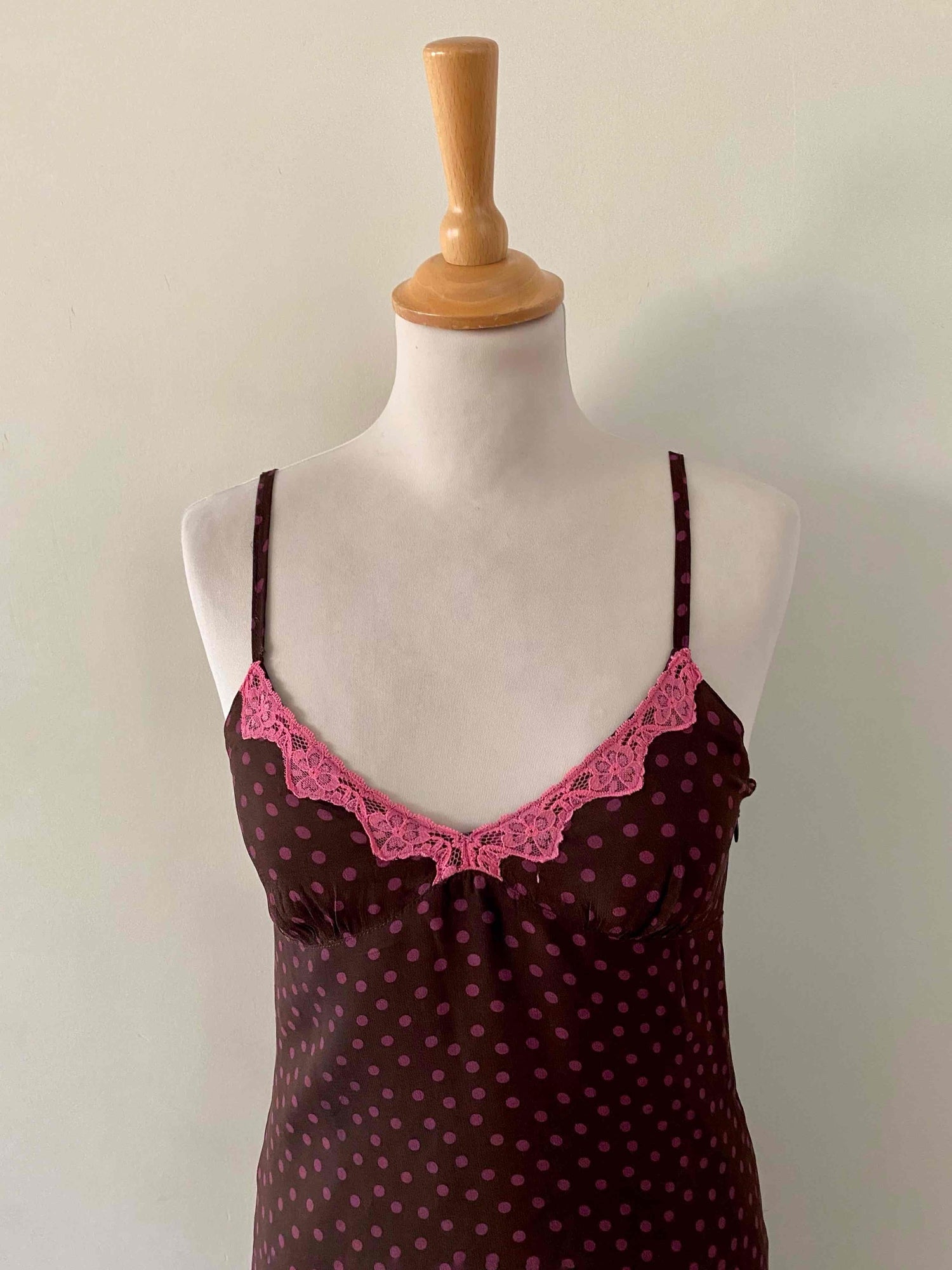 Robe nuisette à pois