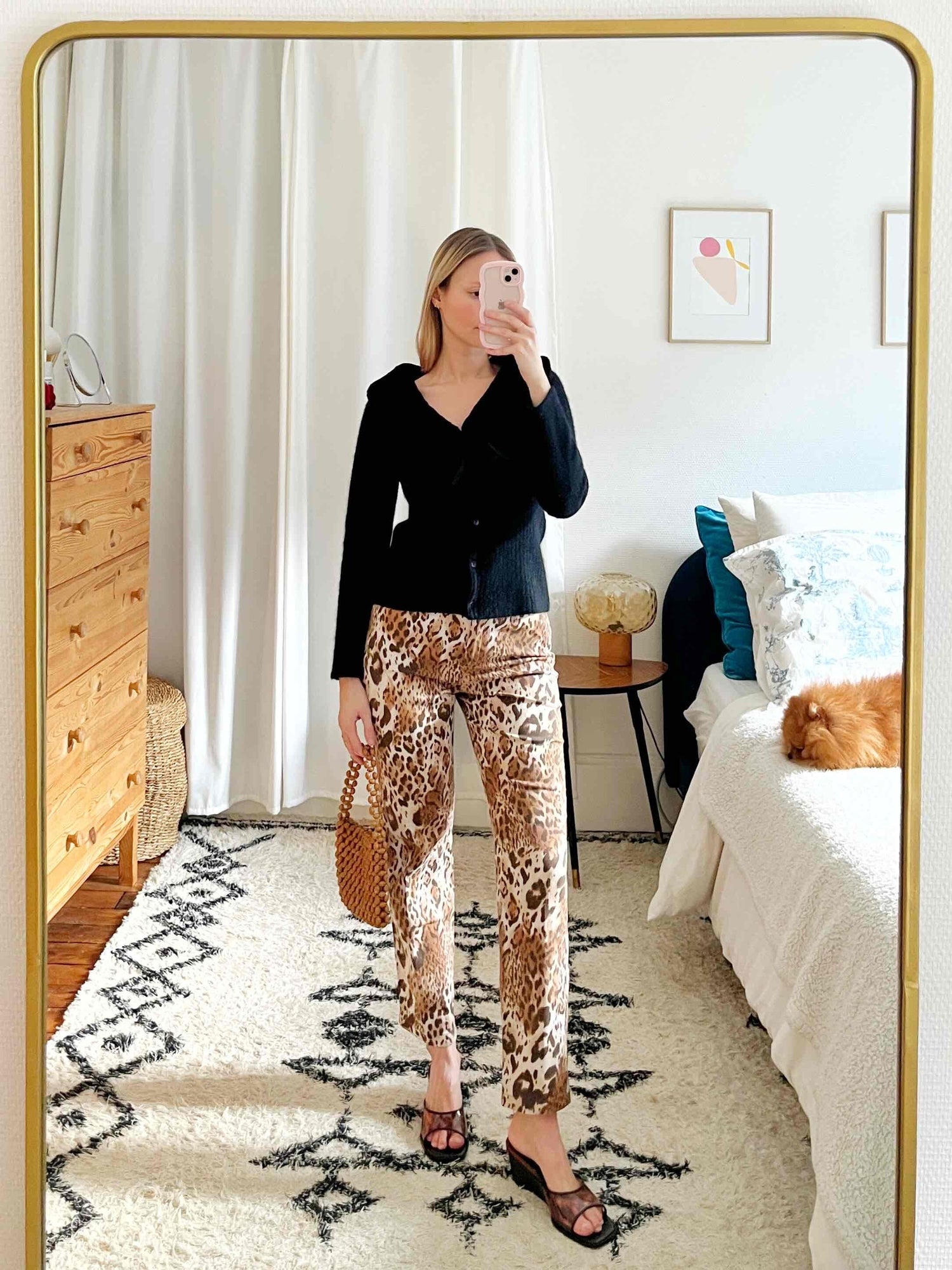 Leopard pants
