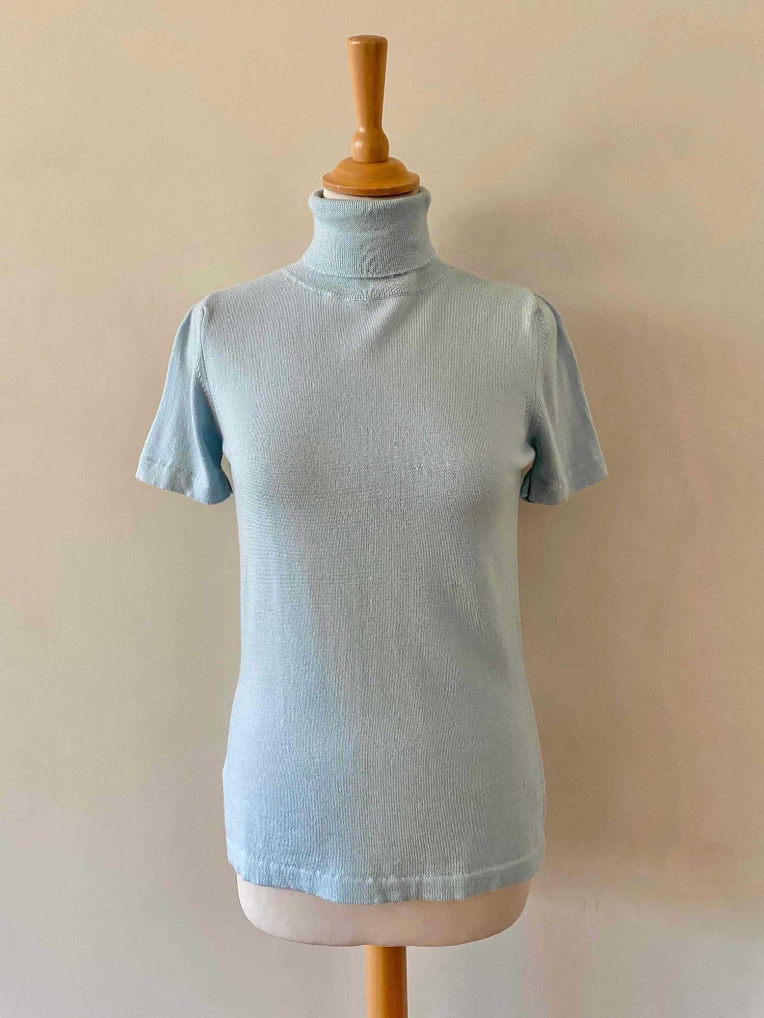 Wool turtleneck sweater