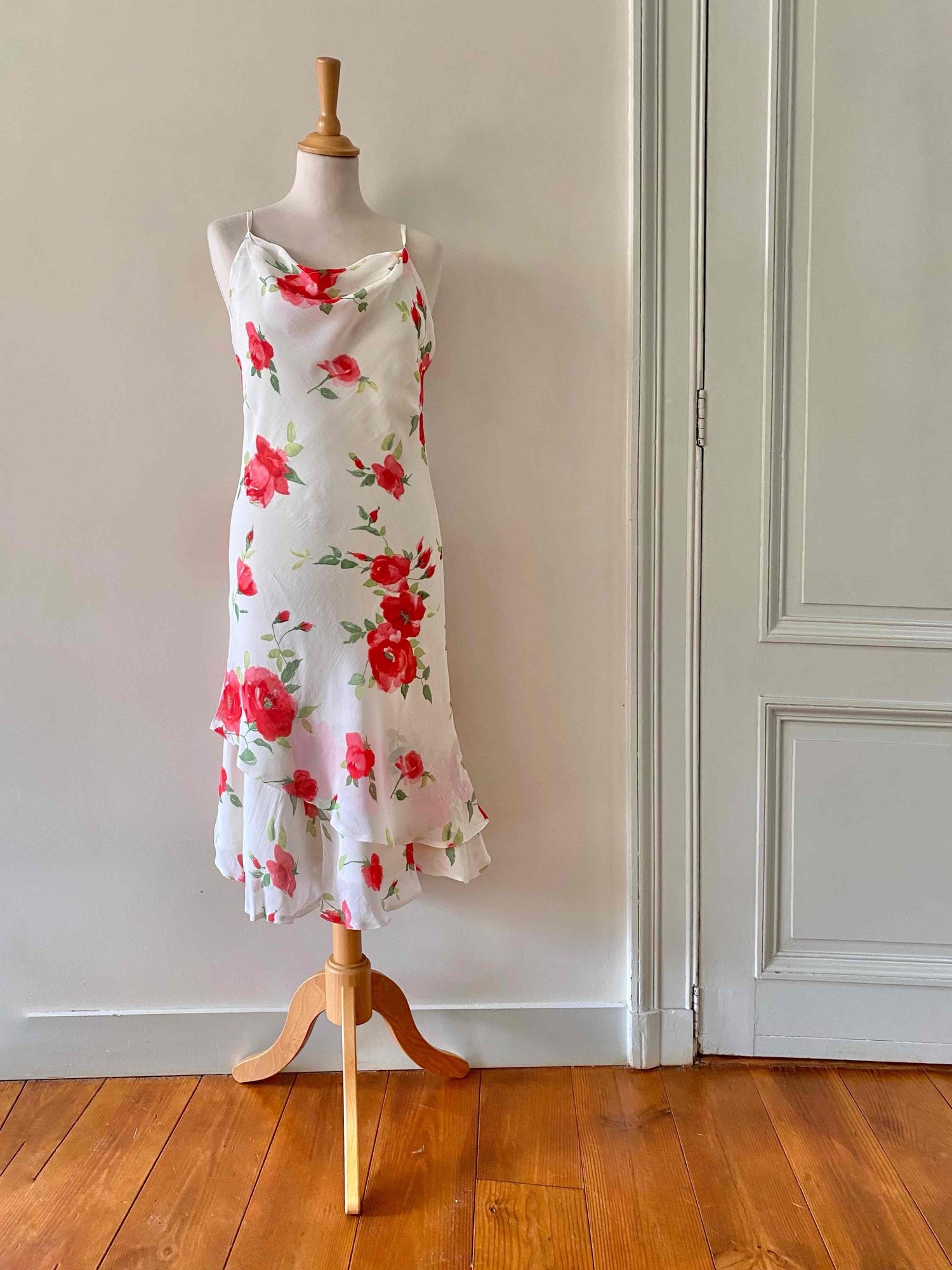 Floral print nightgown