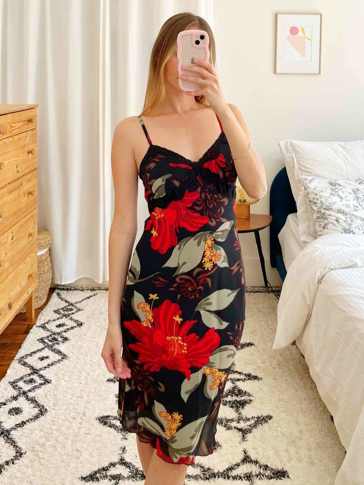 Robe à fleurs