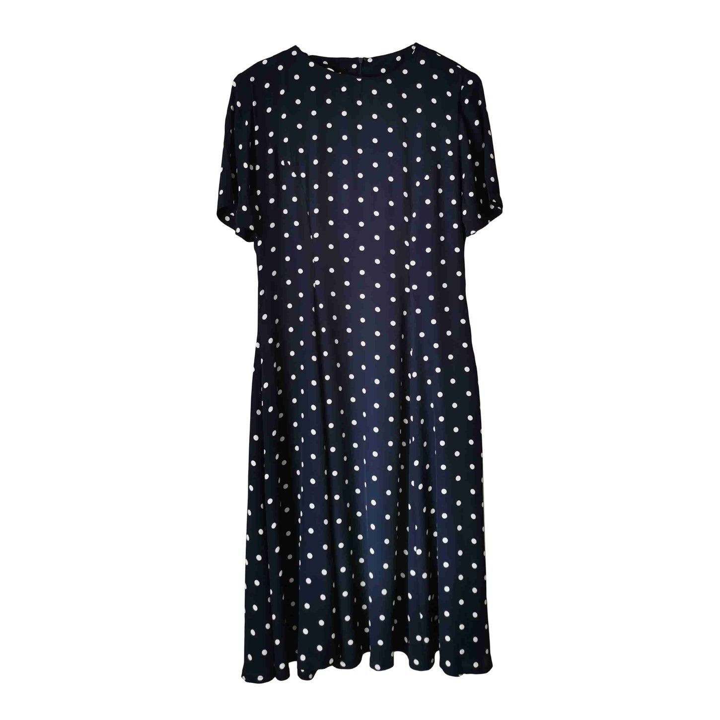 Long dress with polka dots