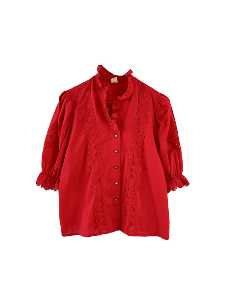 Blouse brodée Autrichienne