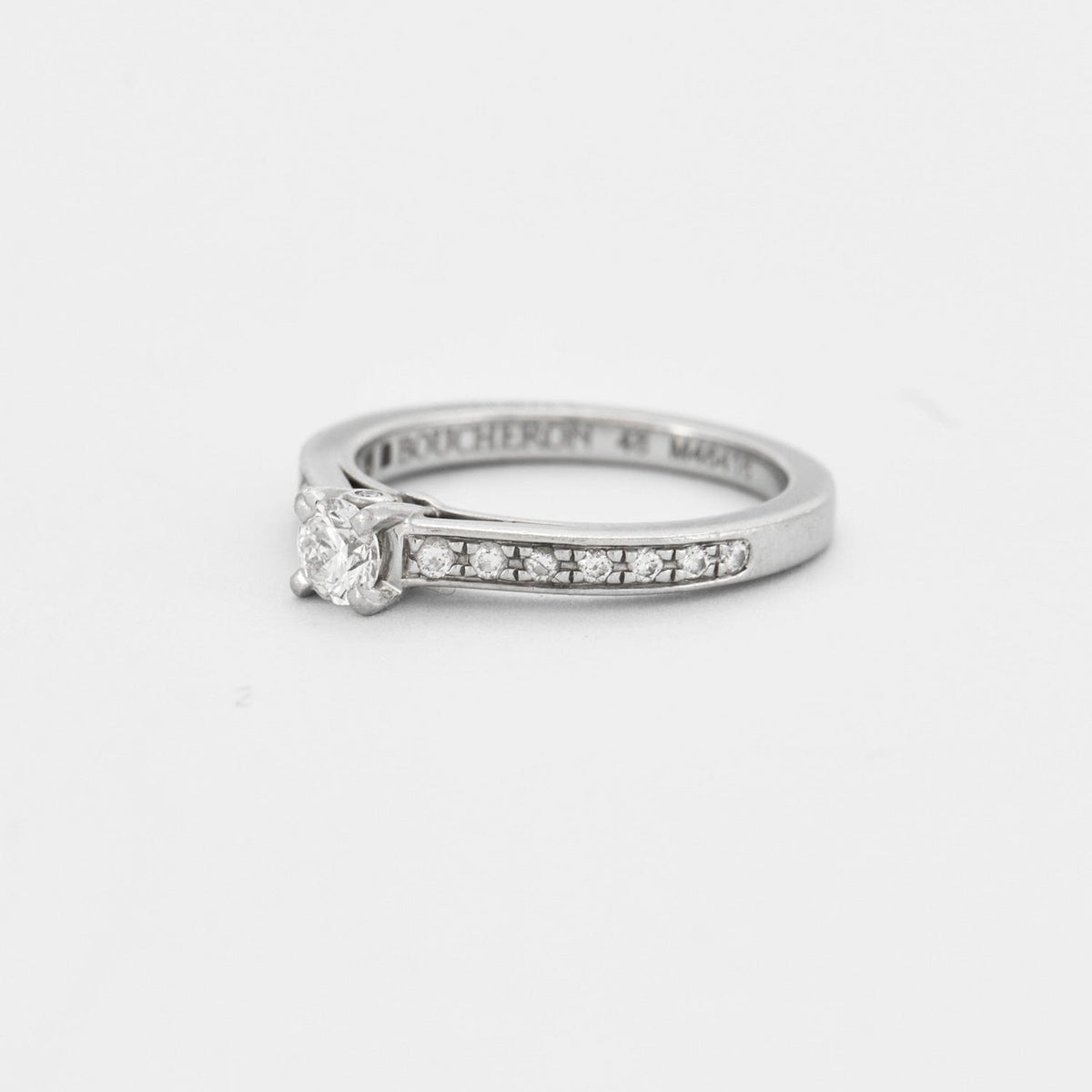 BOUCHERON - Bague Solitaire BELOVED Diamant 0.20ct