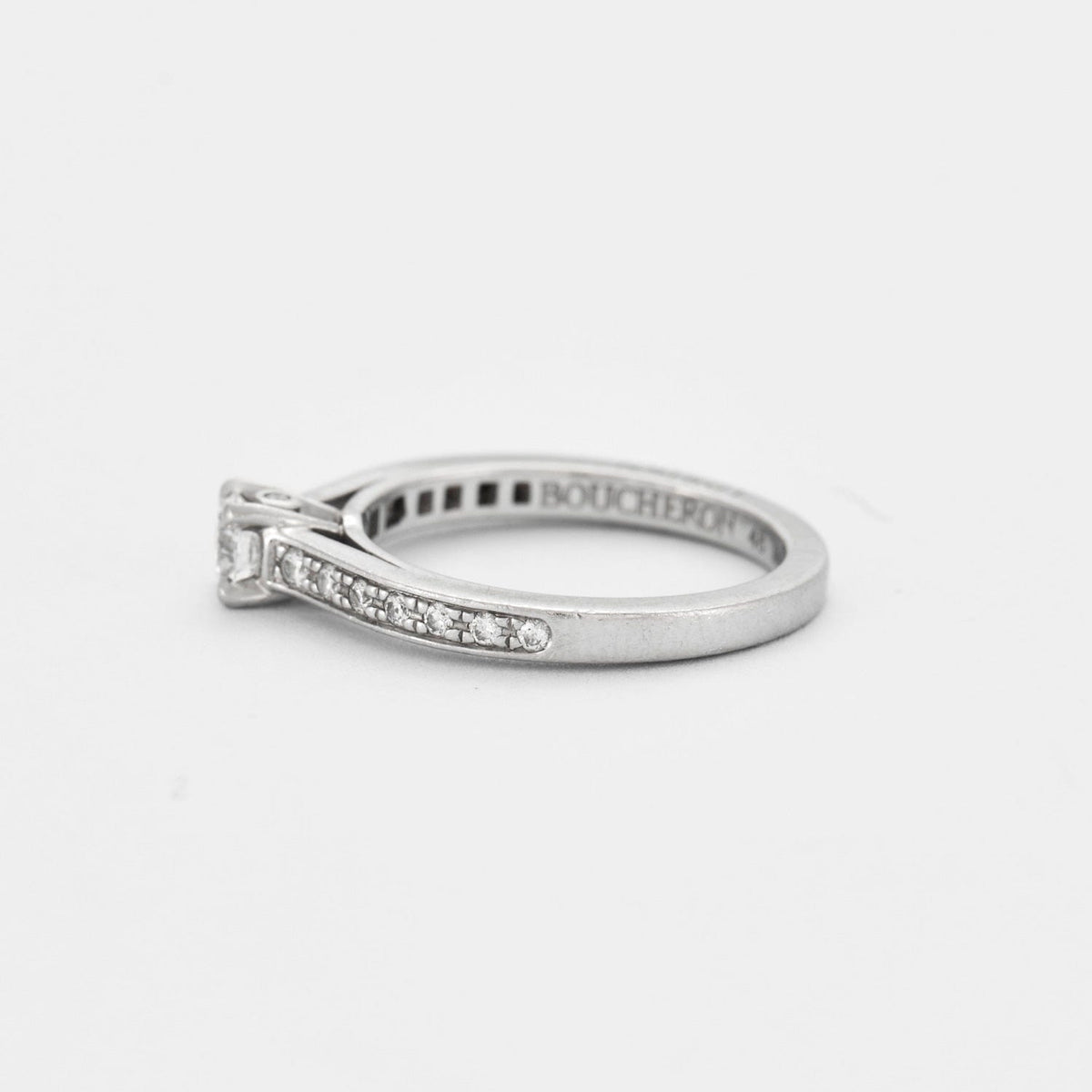 BOUCHERON - Bague Solitaire BELOVED Diamant 0.20ct