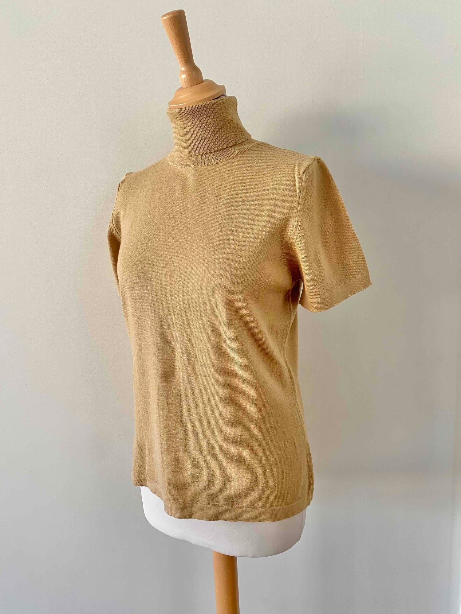 Wool turtleneck sweater