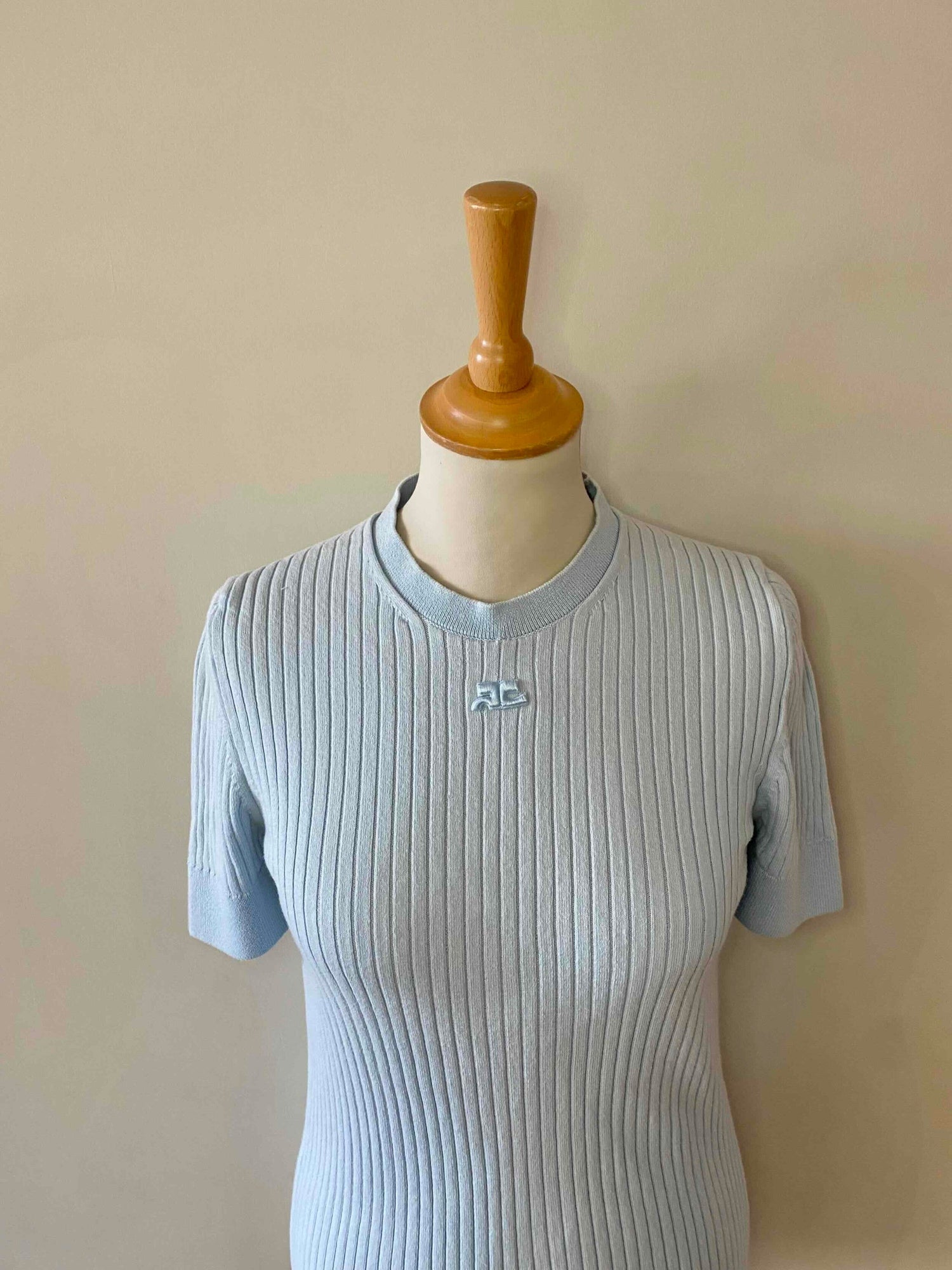 Top en maille Courrèges