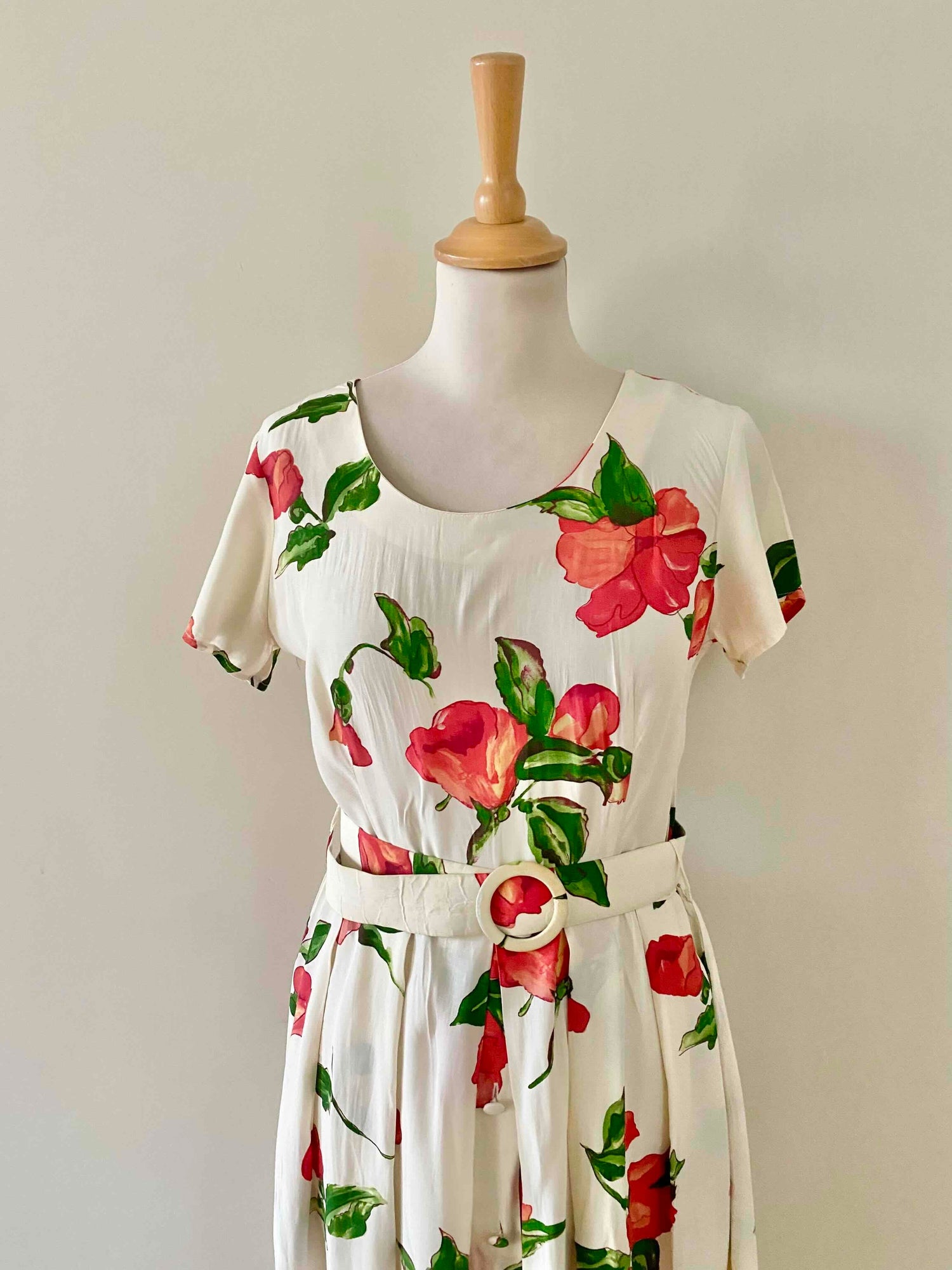 Floral midi dress