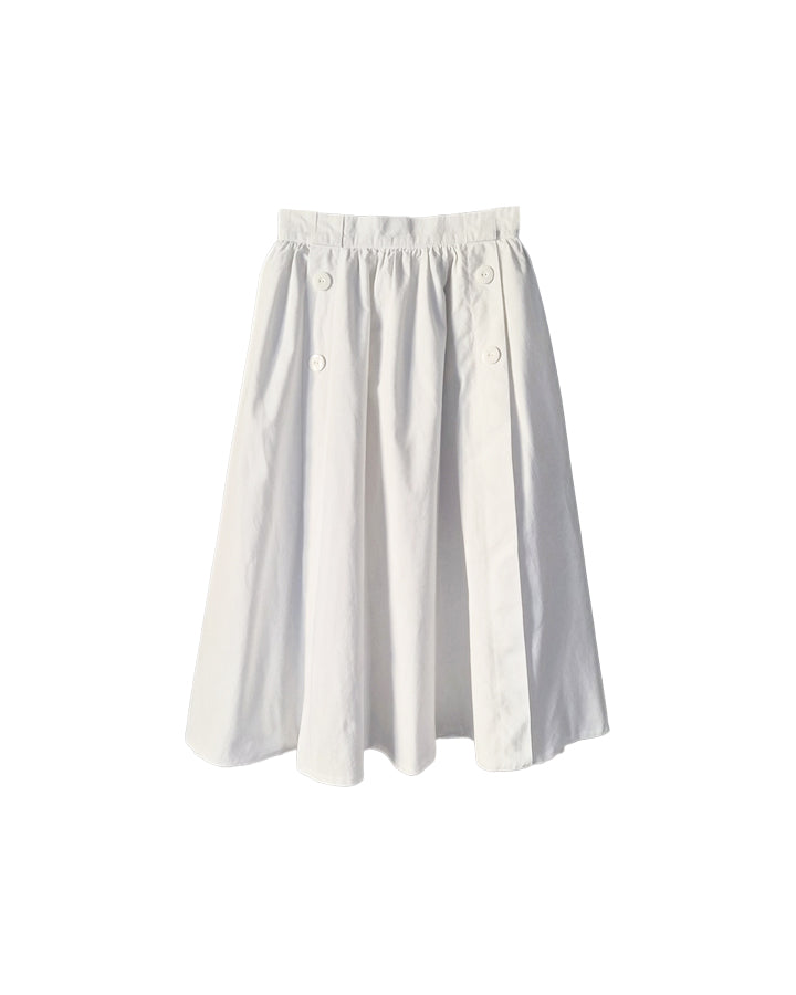 Jupe midi en coton