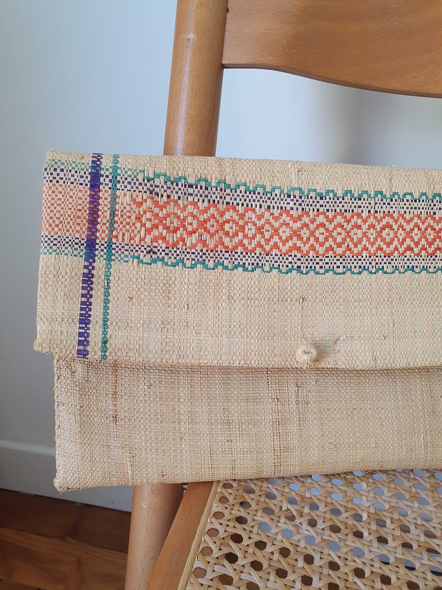 Woven pouch