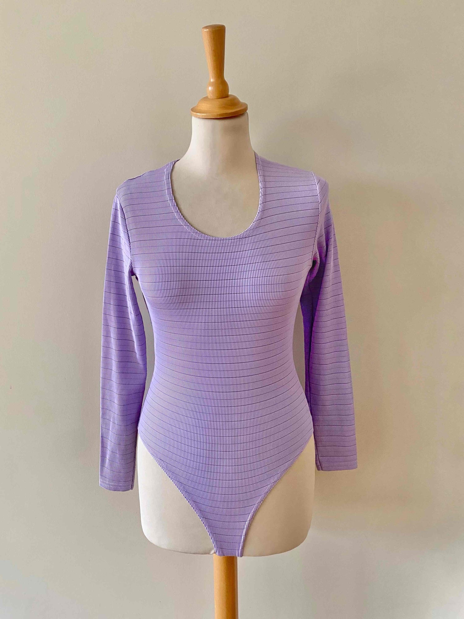 Ribbed knit bodysuit