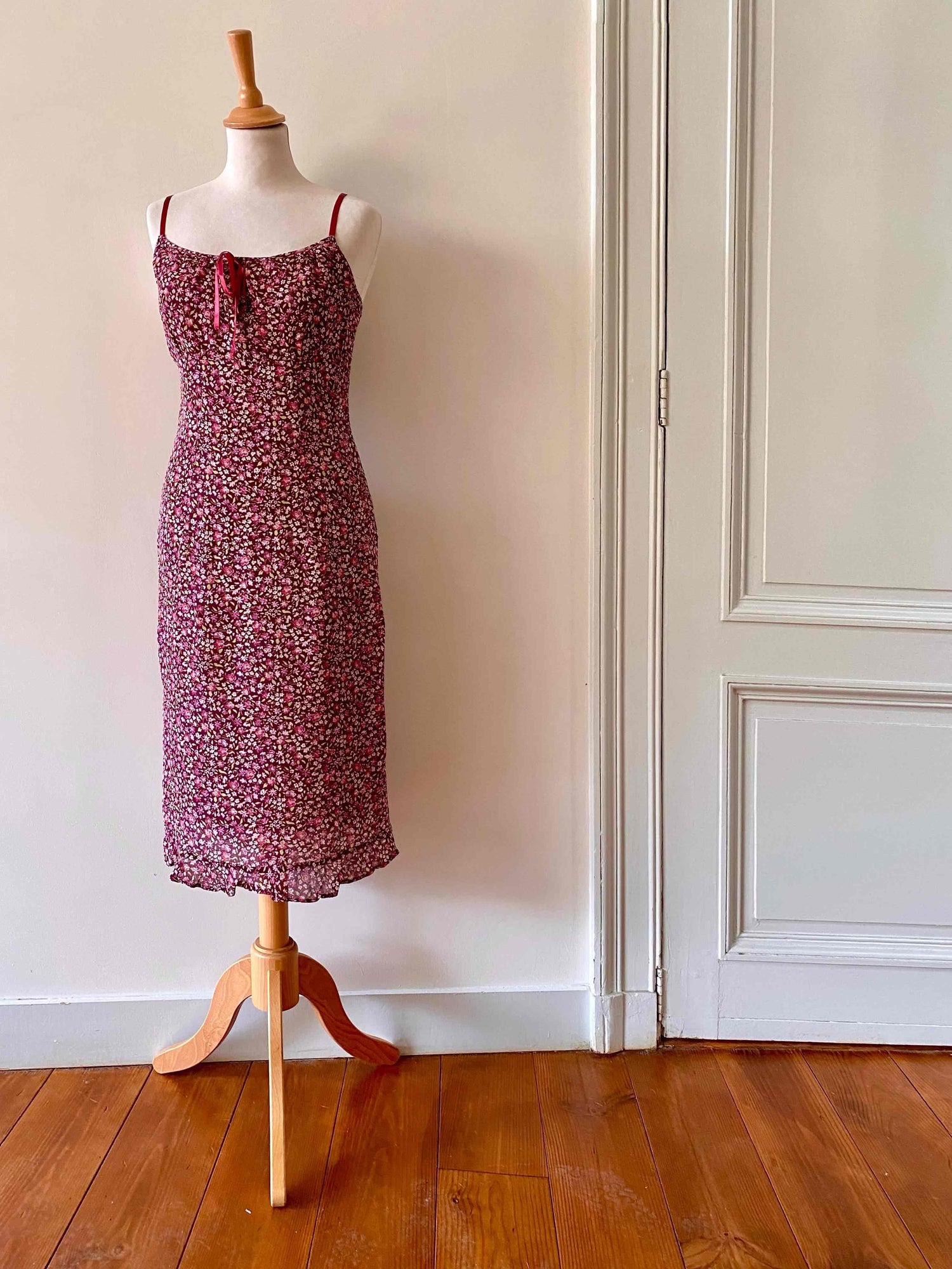 Floral print nightgown