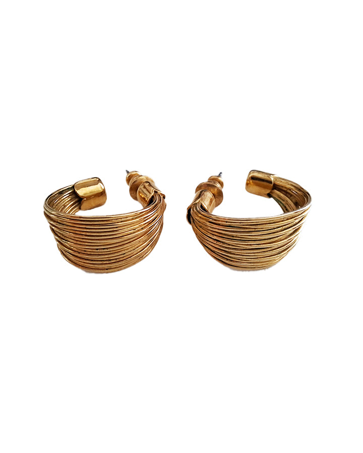 Créoles Monet dorées