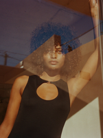 Robe Dark Monogram Sans Manches