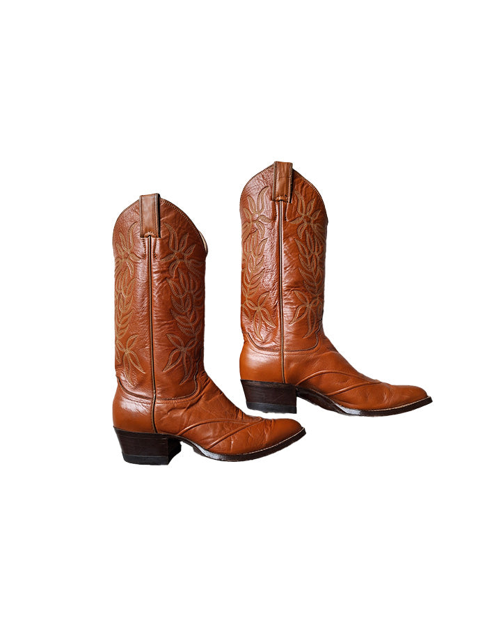 Santiags en cuir USA