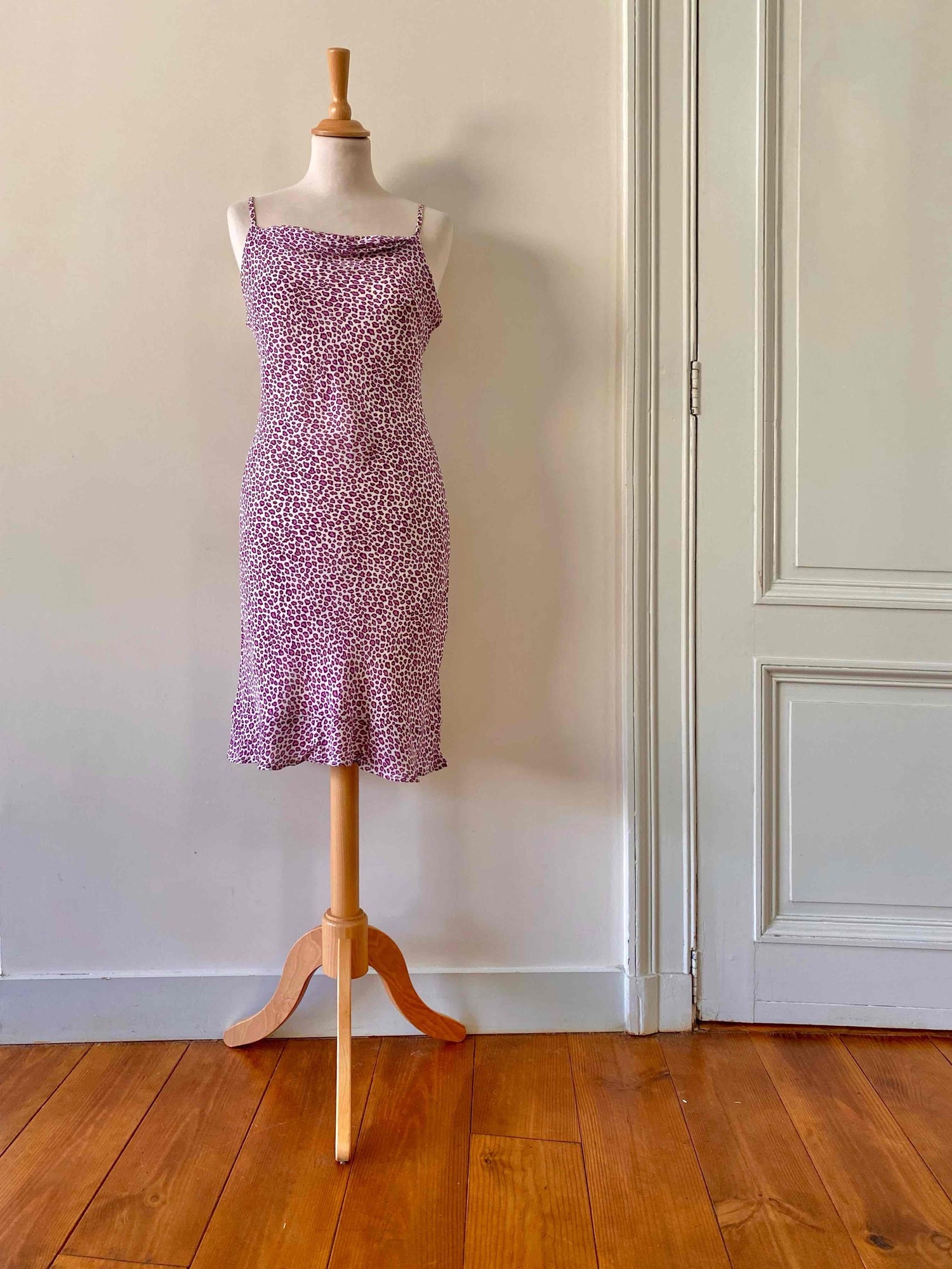 Leopard print nightgown