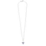 Collier Pendentif Tanzanite Diamants