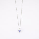 Collier Pendentif Tanzanite Diamants