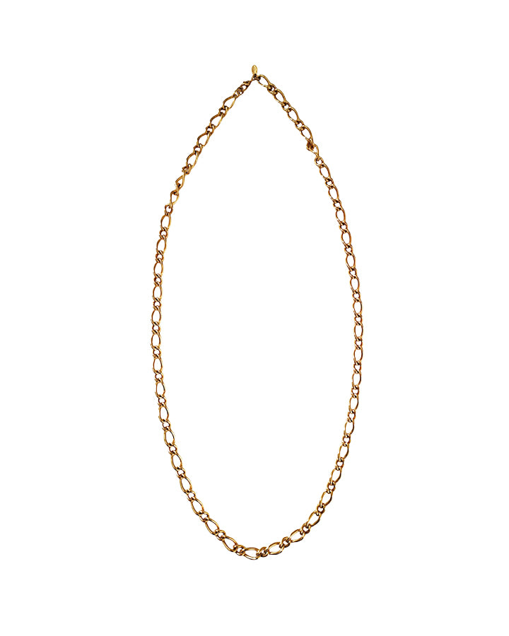 Collier chaîne plaqué or monet