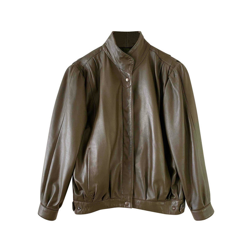Blouson en cuir