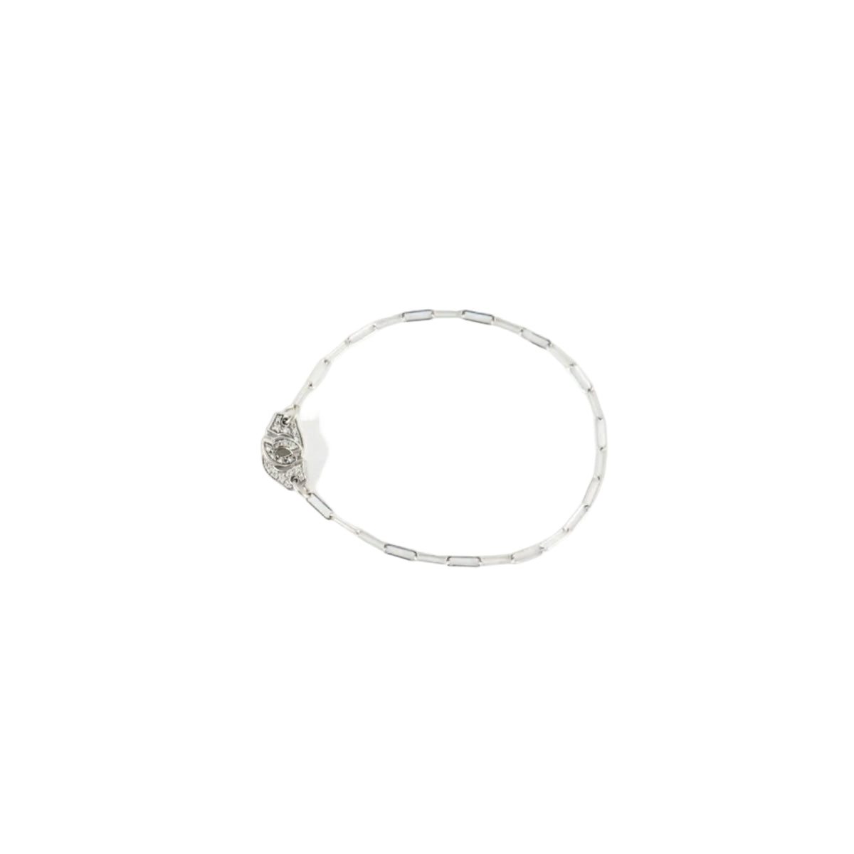 DINH VAN - Bracelet menottes Diamants