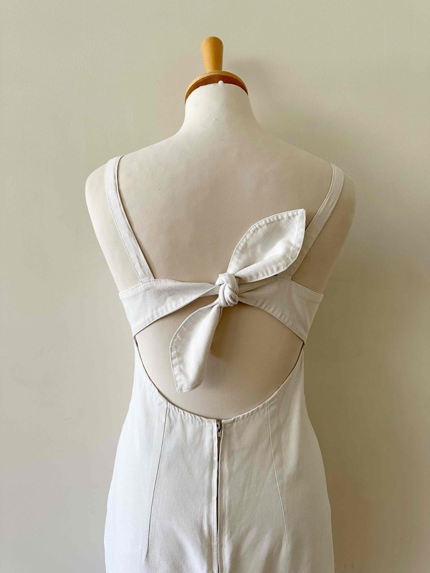 Mini linen dress