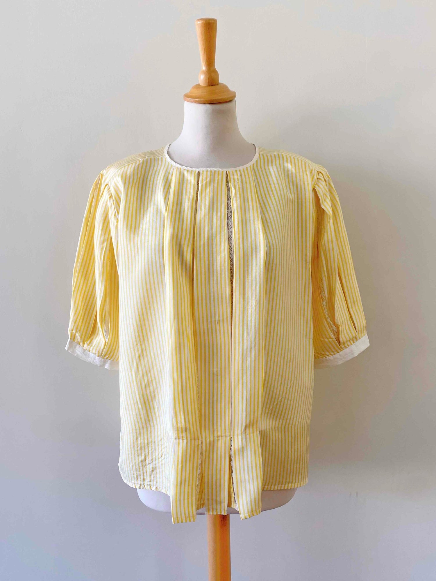 Silk and lace blouse