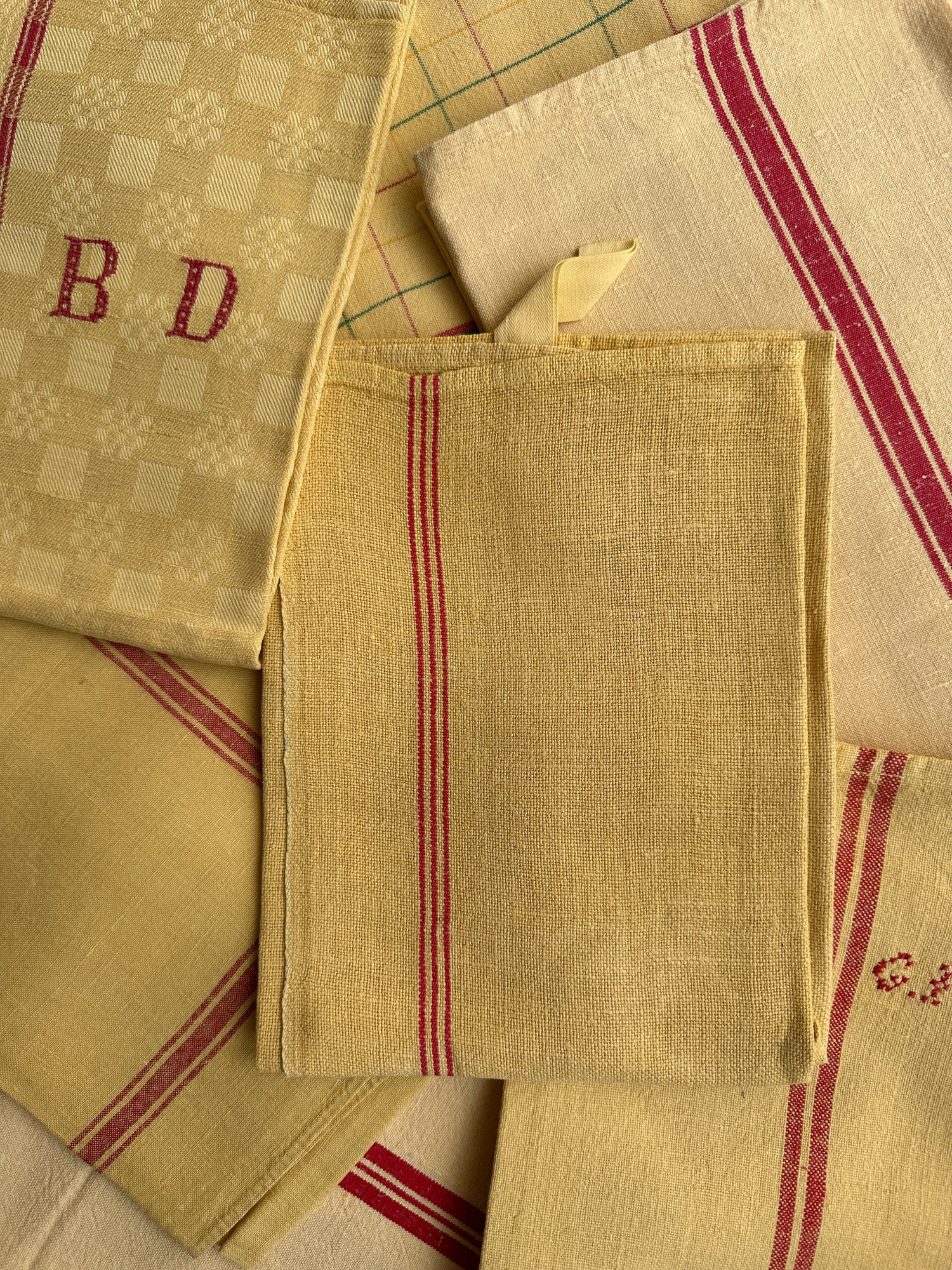 Vintage tea towel - Limoncello - Various patterns