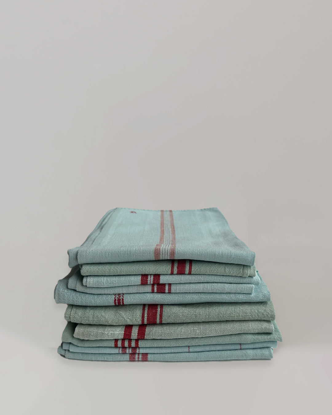 Vintage tea towel - Light green - Various patterns