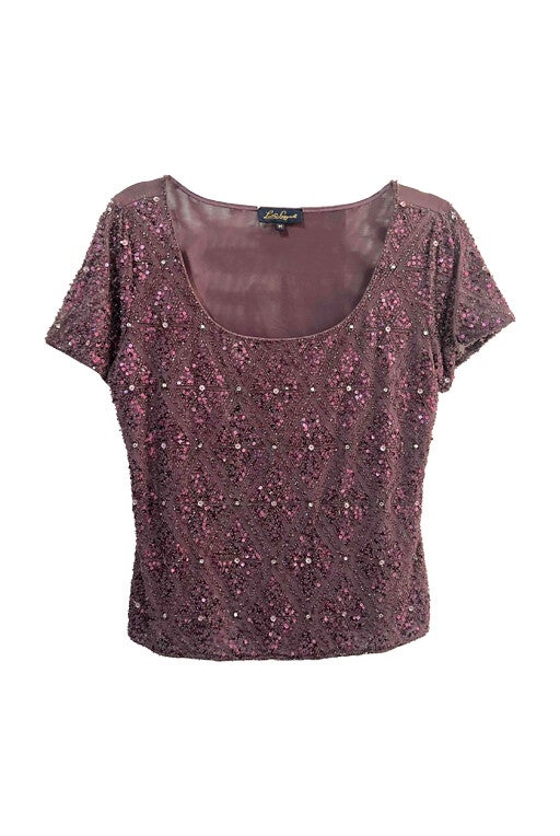 Top à sequins