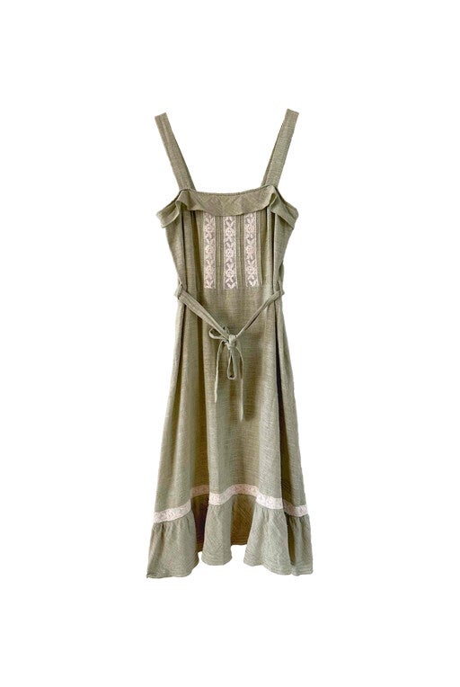 Cotton and silk dress