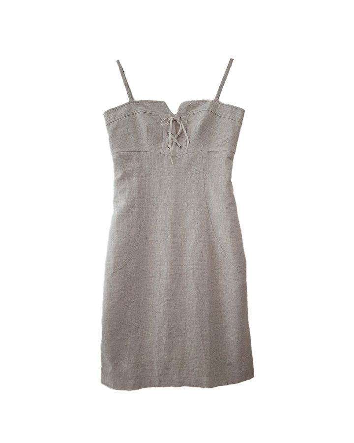 Robe en lin 90's