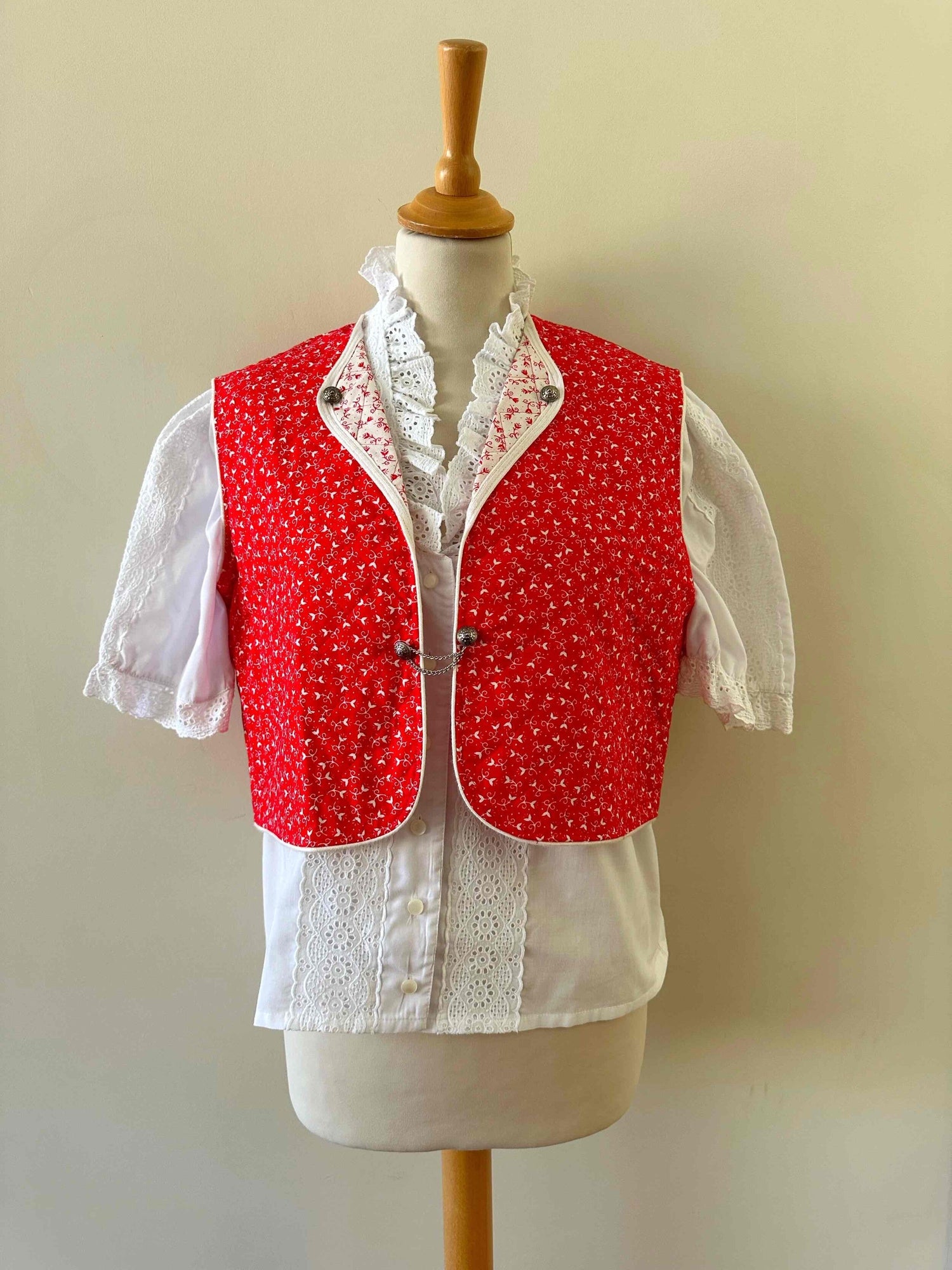 Reversible quilted vest