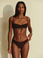 Culotte 90'S Shiny Brown