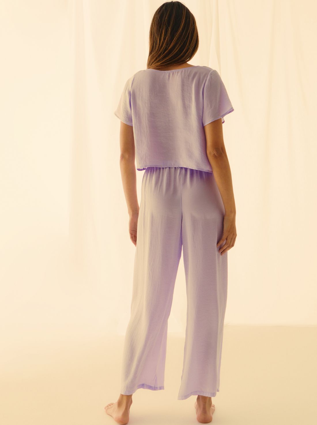 Pantalon Silky Lila Léger