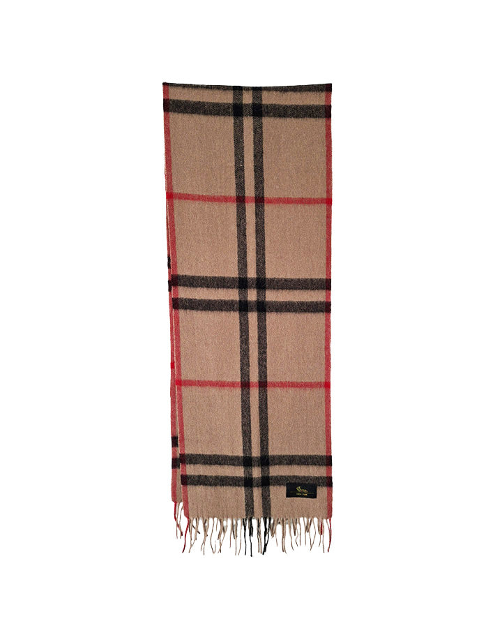 Écharpe En Laine Tartan