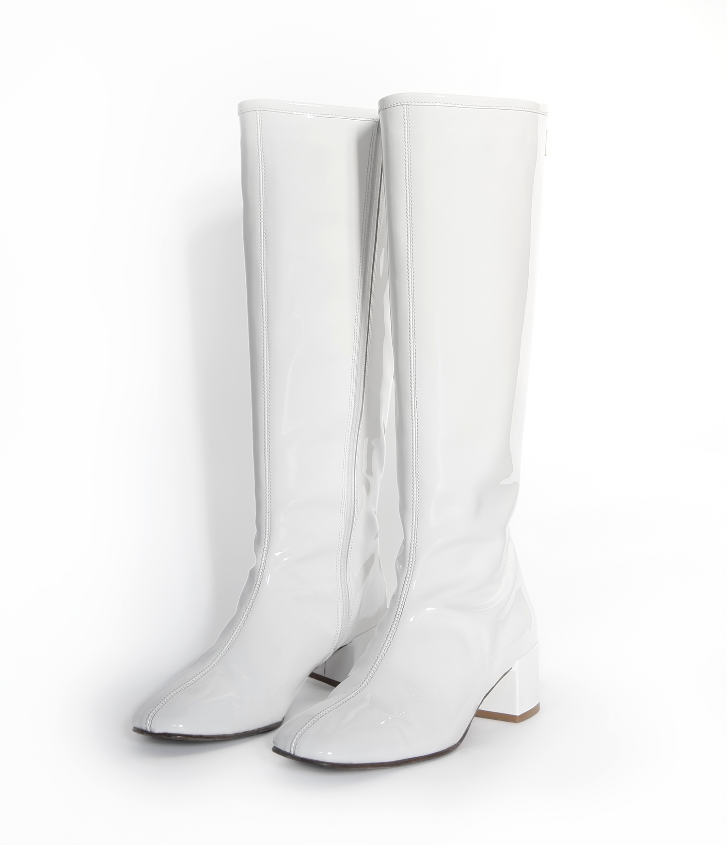 Tartufo Bianco White Patent Boots