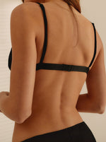 Triangle Dark Fold Fines Bretelles