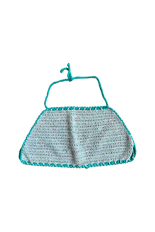 Crocheted backless top