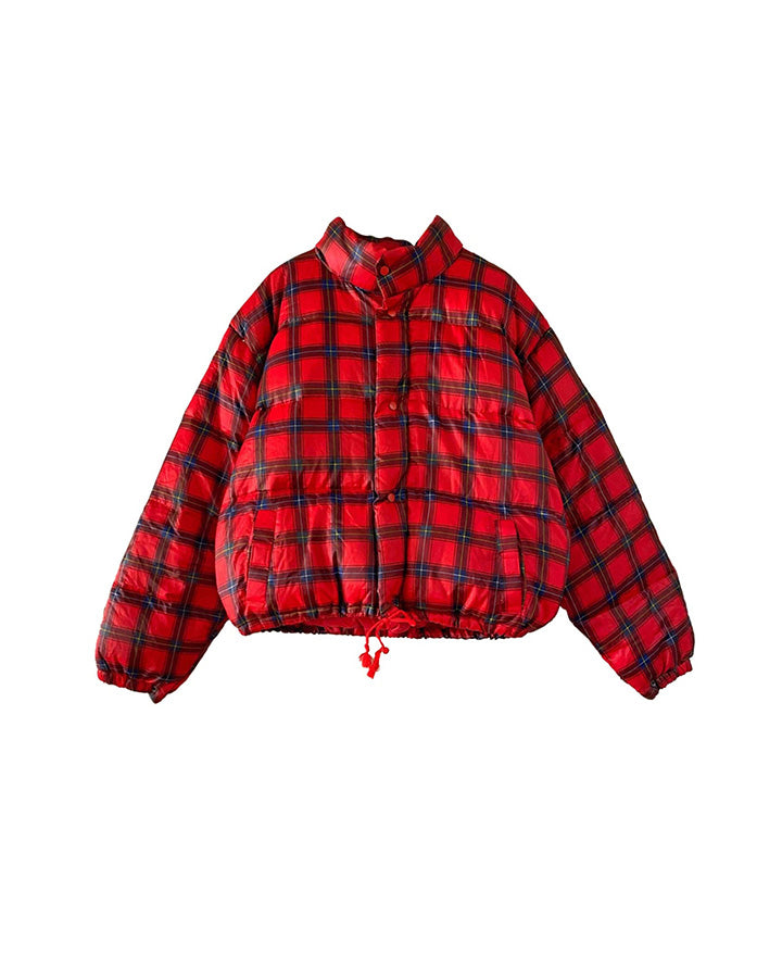 90's Scottish puffer jacket