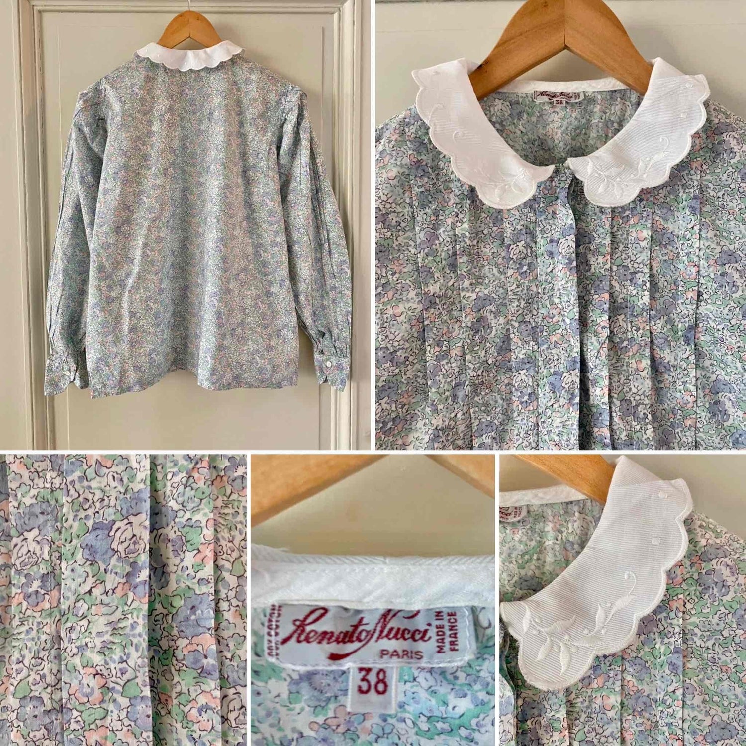Blouse à fleurs