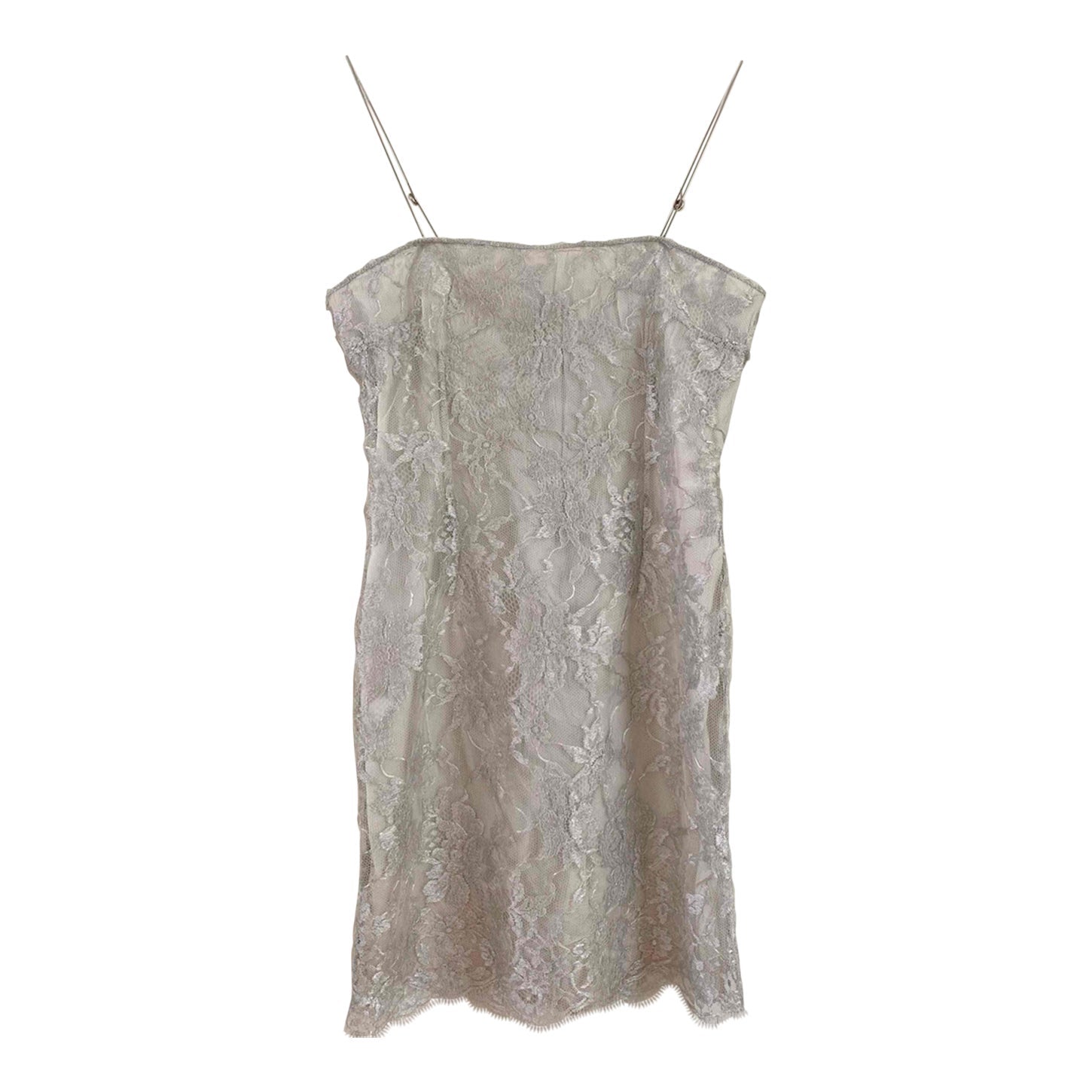 Silver dress by Georges Rech