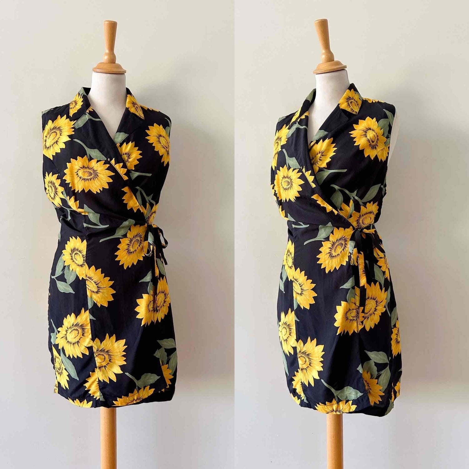 Robe portefeuille 80's