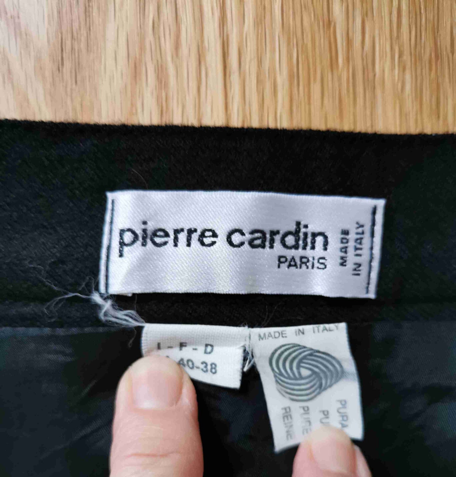 Pierre Cardin wrap skirt