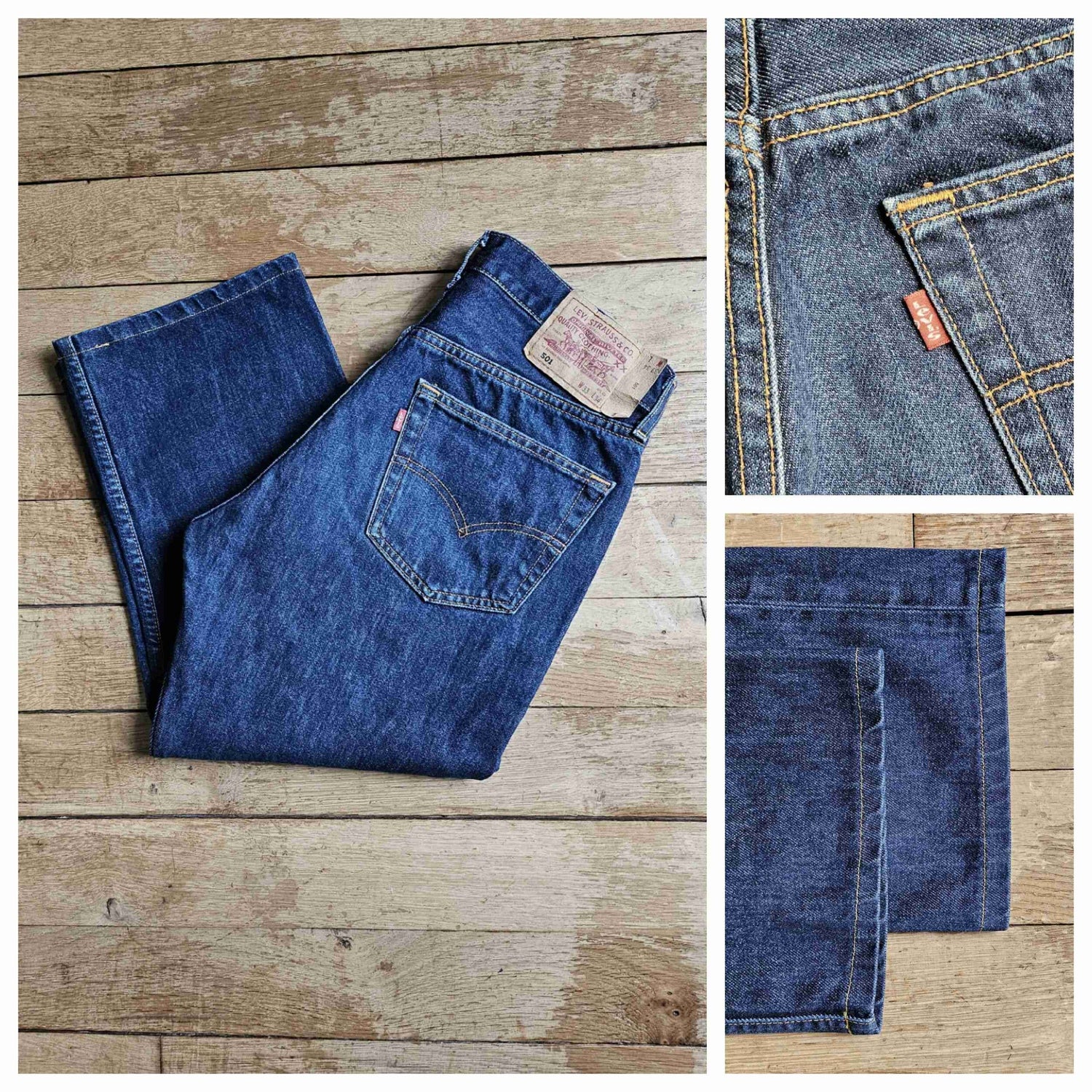 Jean Levi's 501 W33L34