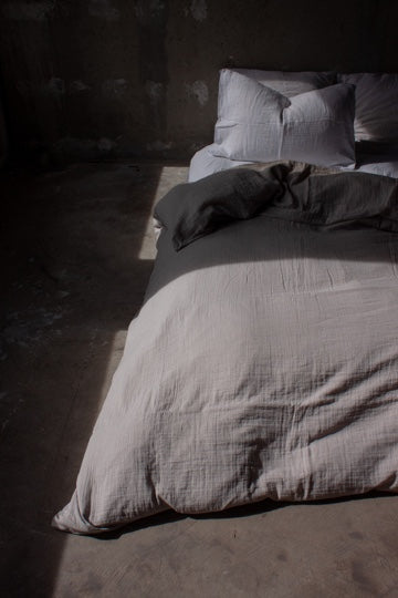 Drap housse en gaze de coton 2