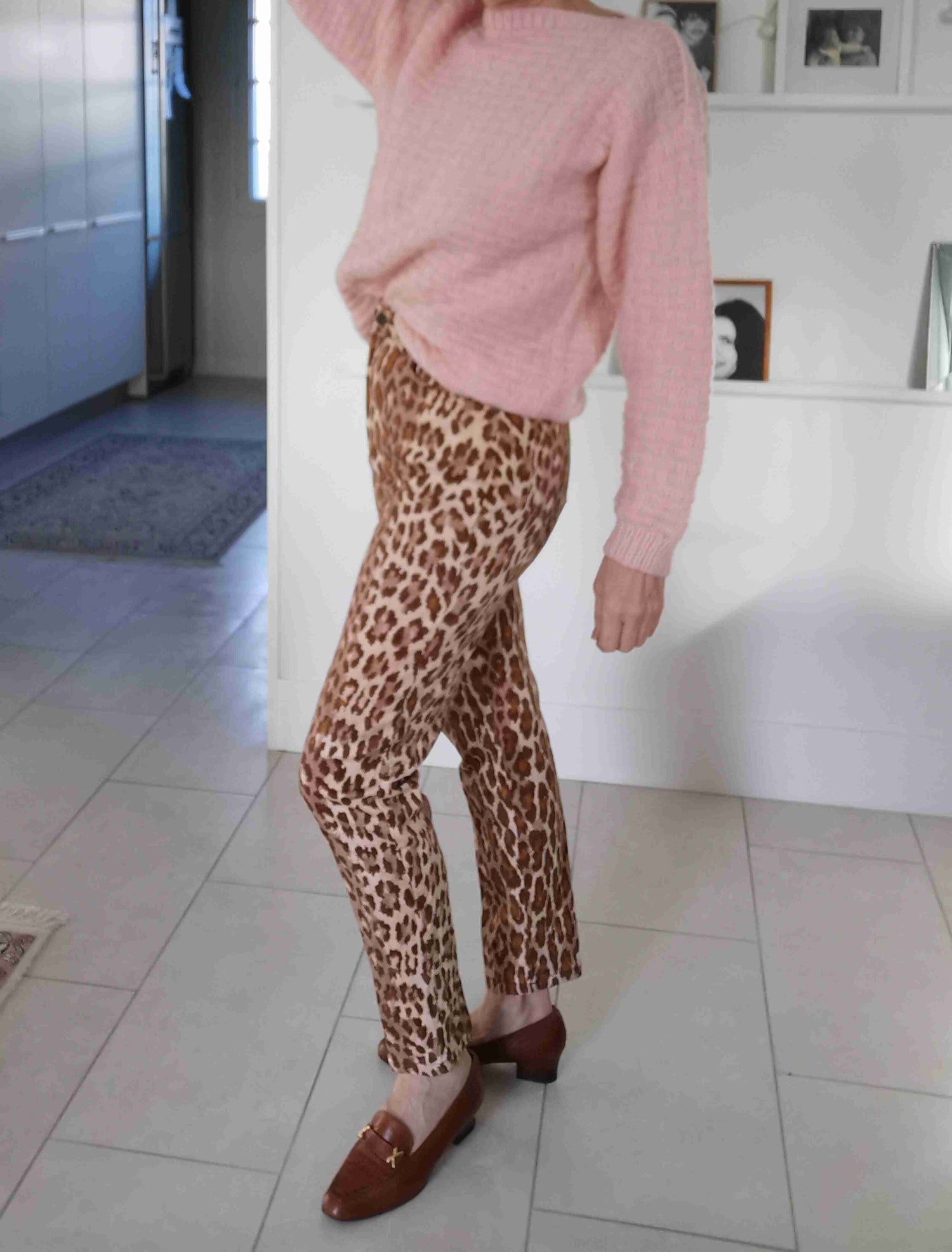 Pantalon léopard 90's