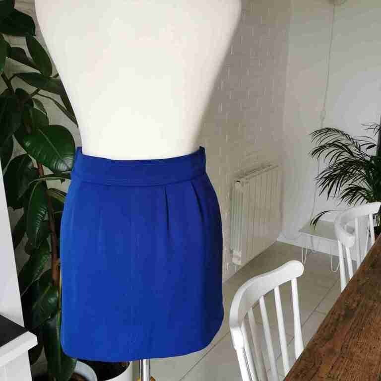 Courrèges wool mini-skirt
