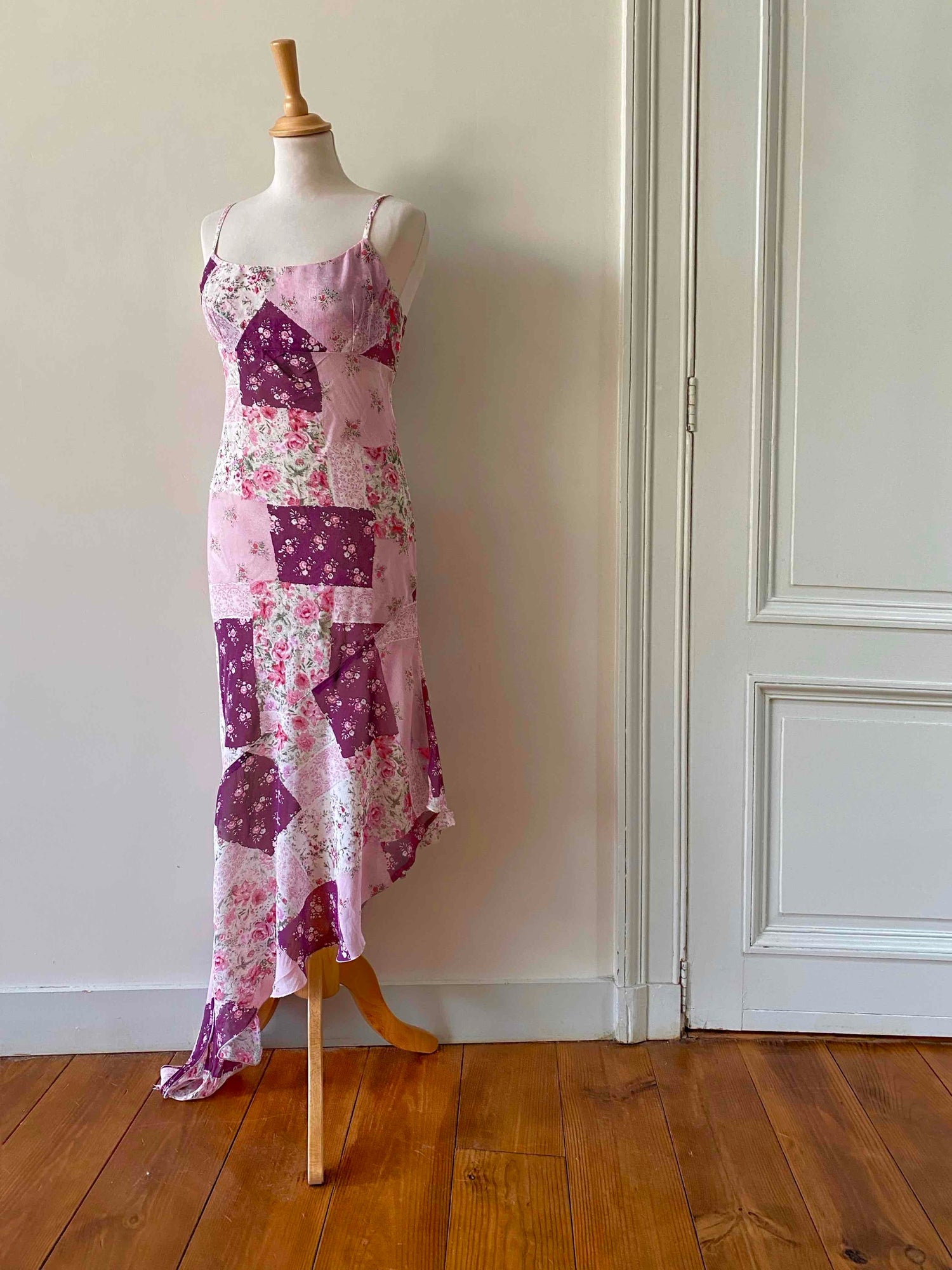 Robe nuisette patchwork