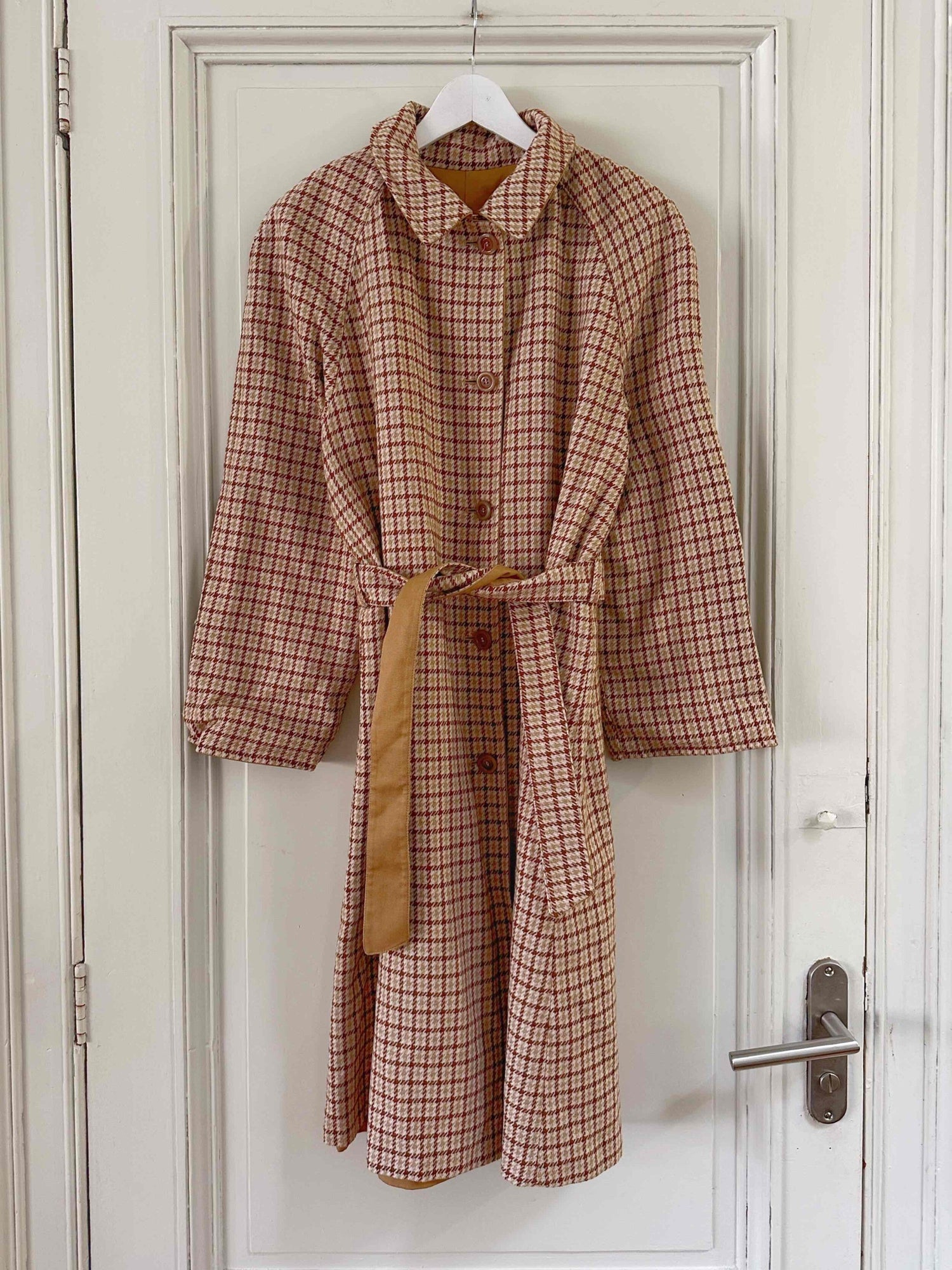 Trench réversible en laine